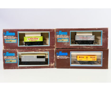Lima - Four boxed Lima O gauge freight wagons. Lot consists of three Lima 16T Mineral Wagons being Lima #6730 'Kendall & Co.'