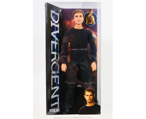 Barbie - Collector Black Label - Factory Sealed - A rare Barbie Collector Black Label Divergent 'Four' figure # BCP70. The fi