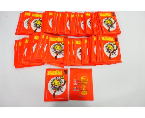 FKS Football Stickers - 90 x unopened packets of Argentina 78 football stickers. They appear in Very Good overall condition w