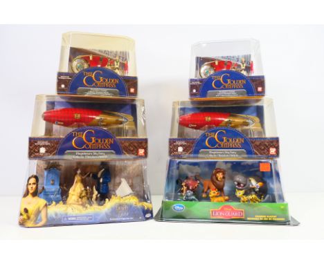 The Golden Compass - Disney - Jakks - Corgi - 6 x factory sealed items, a Beauty And The Beast Enchanted Figurine Set, 2 x Ze