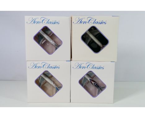 Aero Classics - 4 x boxed aircraft models in 1/400 scale include; Kuwait Airways #9K-AMB, Thai #HS-TAT and similar others. Th