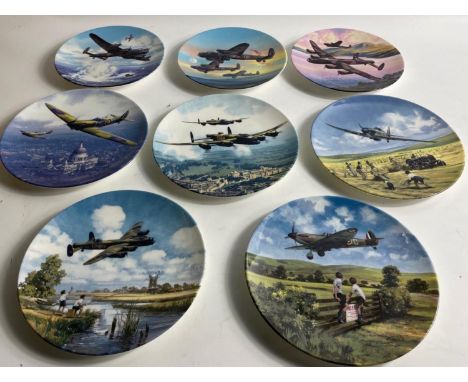 ROYAL DOUTON Ltd Edition series 'Heroes Of The Sky' x 3 to include Lancaster Low Overhead, Spitfire Coming Home and Hurricane