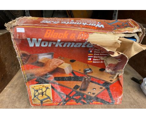 BLACK AND DECKER WORKMATE still in its box unused item