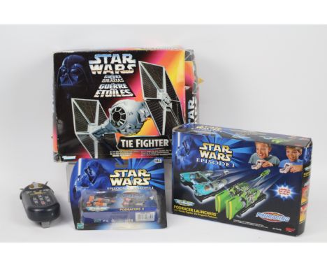 Kenner, Galoob, Hasbro - Star Wars - 3 x boxed Star Wars sets and an unboxed Hasbro Star Wars 'Comm Talk' item - Lot includes