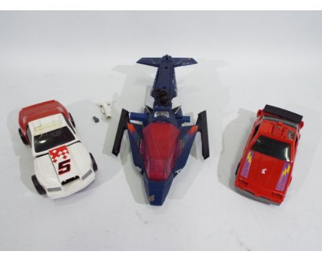 MASK - Kenner - Switchblade - Thunderhawk - Razorback. A loose spares and repairs lot of Mask vehicles from 1987. Razorback w