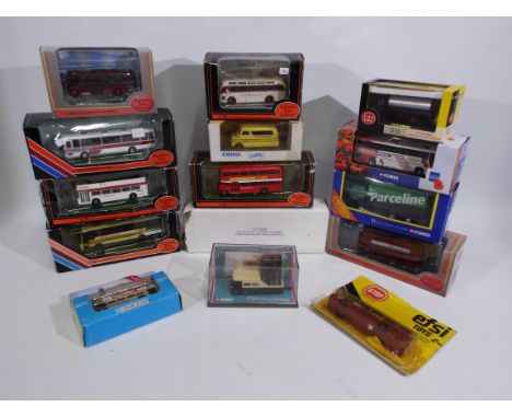 EFE, Corgi, Corgi Original Omnibus - 15 boxed diecast model vehicles in various scales. Lot includes EFE #14010 Bristol Lodek