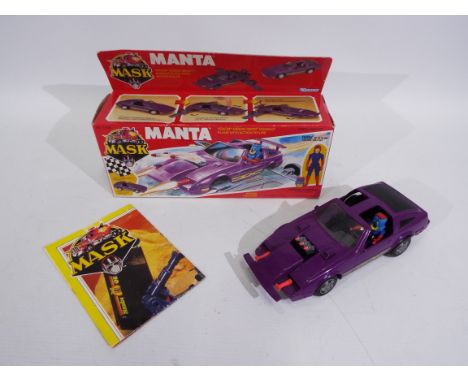 MASK - Kenner - Manta. A boxed Mask 'Manta' from 1987. Mask Venom Nissan 300ZX / Assault Plane with action figure 'Vanessa Wa