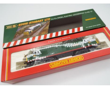 Hornby - an OO gauge model 37 class Co-Co diesel electric locomotive 'Eddie Stobart Ltd', issued in a Limited Edition of 1000