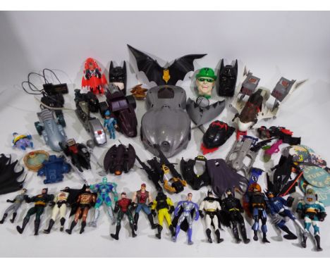 Kenner, Corgi, Other - A quantity of mostly Kenner 1990s DC figures, vehicles and accessories - Lot includes a 1994 Kenner DC