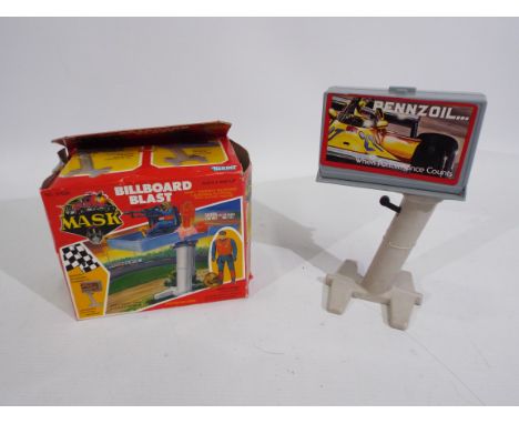MASK - Kenner - Billboard Blast. A boxed Mask 'Billboard Blast' from 1987. Mask Raceway Billboard Launching Platform with act