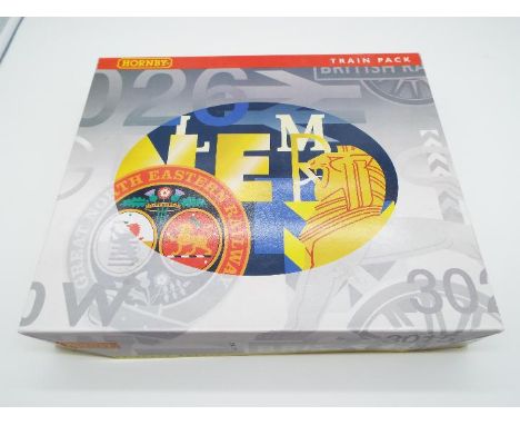 Hornby - an OO gauge boxed set, Thames-Clyde Express, 4-6-2 'Dornoch Firth' locomotive and tender, op no 46221, two composite