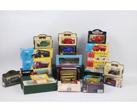 Corgi, Vanguards, Maisto - A boxed group of diecast vehicles in various scales. Lot includesCorgi 'Building Britain' Foden FG