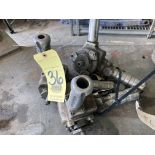 LOT OF PNEUMATIC ANGLE GRINDERS