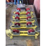 LOT OF PIPE STAND ROLLERS (5), SUMMER ADJUST-A-ROLL, 2,000 lb. load limit