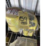 LOT OF FLAT HOOK RATCHET TIE-DOWN STRAPS (2), ULINE, 4" x 27'