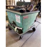 ROLLING DUMP HOPPER, ROURA, 1/2 cu. yd.