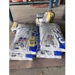 LOT OF OIL DRY MORTAR MIX, ESAB FLUX