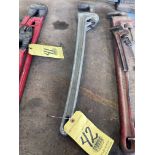 ALUMINUM PIPE WRENCH, 36"