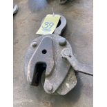 PLATE CLAMP, 2 T. cap.