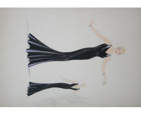 ENGLISH SCHOOL, c.1930-1940 FASHION DESIGNS Twelve, watercolour and pencil Each 35 x 25cm. (12) ++ Good condition; some sligh