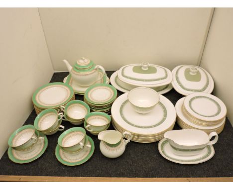 A collection of Royal Doulton Rondelay pattern dinner wares, and a collection of Royal Worcester Regency pattern tea wares