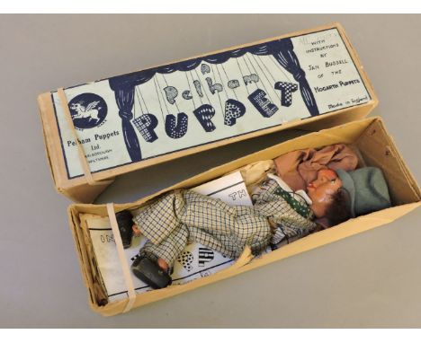 A Pelham Puppet, Mad Hatter, in brown box, with instructions