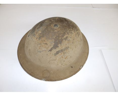 A WWII British Army helmet - Rco. HB  1/1939.