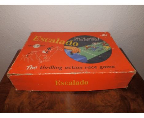 A boxed Escalado horse racing game.