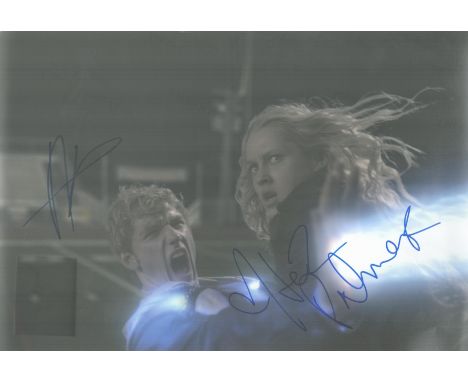 Alex Pettyfer and Teresa Palmer signed I Am Number Four 12x8 colour photo. Alexander Richard Pettyfer (born 10 April 1990) is