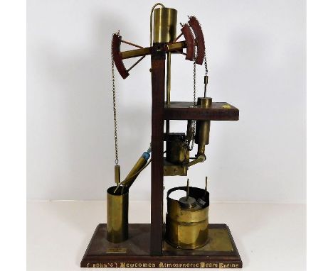An atmospheric beam engine