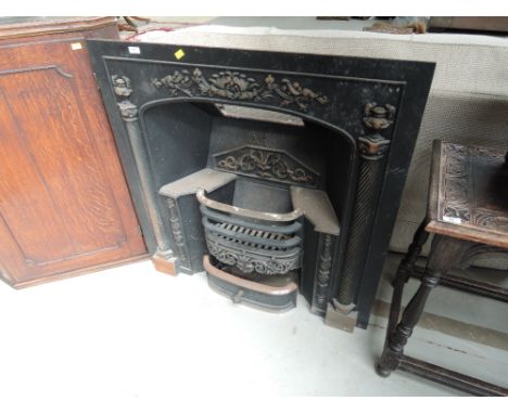 A 20th Century Stovax cast iron fire surround in the Regency style, approx 97cm x 97cm
