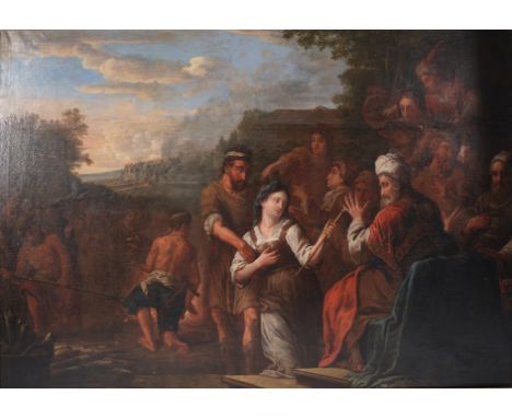 Dietrich, Christian Wilhelm Ernst auch Dietricy, Christian Guillaume Ernest (1712 Weimar - 1774 Dresden) Umkreis,"Juda und Ta