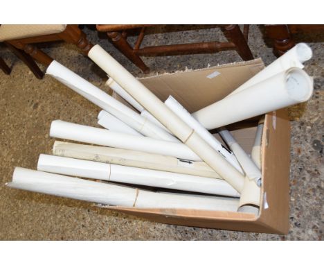 BOX OF ORDNANCE SURVEY MAPS
