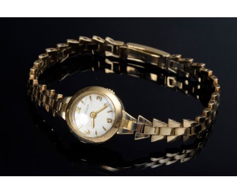 Jaeger-LeCoultre GG 375 Damenarmbanduhr, Handaufzug, Saphirglas, arabische Zahlen sowie Stundenindizes, Ref.Nr. 3200, 18,2g, 