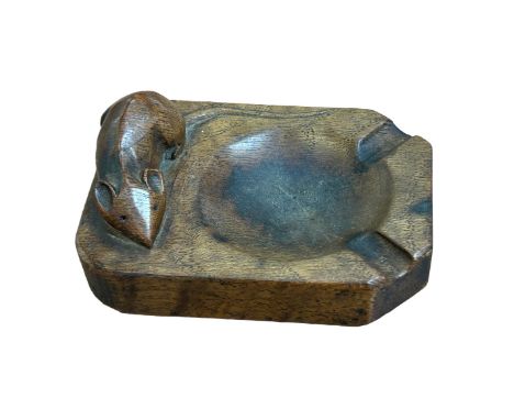 Mouseman (Robert Thompson) ashtray Length 10 cm 