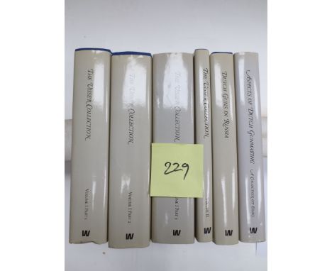 PUYPE (J.P)The Visser Collection Vol. 1 parts 1-3; ROTH (R): Vol. 2, Ordnance; YABLONSKAYA (A): Dutch Guns In Russia; VISSER 