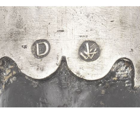 A Rare Saxon Silver-Mounted Left-Hand DaggerThe Scabbard Mounts With Dresden Silver Mark And Maker's Mark Of Wolf Paller, Lat