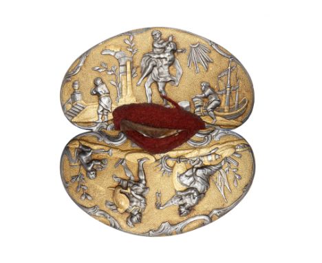 A Very Fine Continental Small-Sword With Chiselled And Gilt HiltThird Quarter Of The 18th Century, Probably FrenchWith sharpl