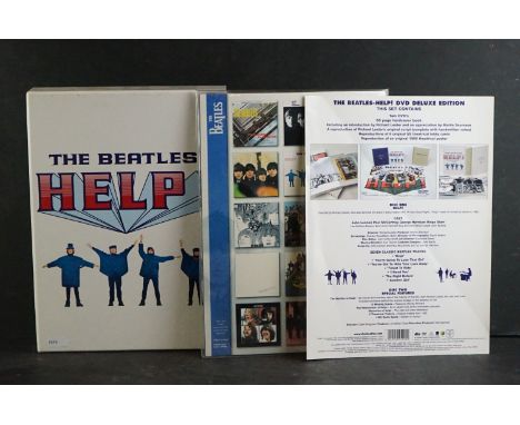 Music Memorabilia - The Beatles Help! DVD Deluxe Edition includes two DVD's and hardcover book, along with a sealed set of of