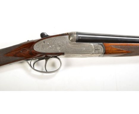 Gunmark Black Sabel Deluxe .20 Bore Side-lock ejector, Serial No. 15189 with 27in. barrels Spanish proof 1000 k p/cm, 70mm ch