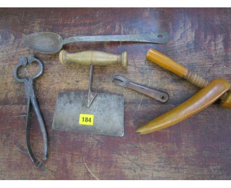 A small group of vintage tools 