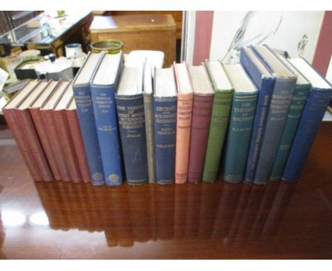 A small selection of automobile engineering books 