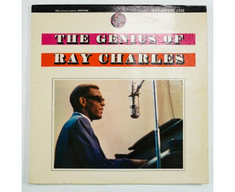 Original pressing of The Genius of Ray Charles, released by Atlantic Records (Atlantic 1312) in 1959. This influential album 