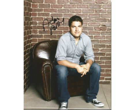 Adam Palley signed 10x8 colour photo from Happy Endings. American actor and comedian. Best known for playing Max Blum in Happ