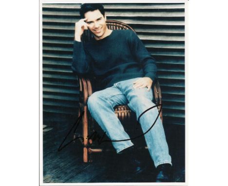 Eric Mccormick signed 10x8 colour photo. He made his feature film debut in the 1992 science-fiction adventure film The Lost W
