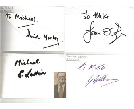Horse Racing signed index card collection. 50 cards. Includes John Francome, Kieran Fallon, Jamie Magee, Anne Dudley, Sue Wil