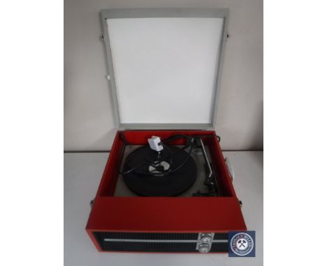 A mid twentieth century electric table top record player