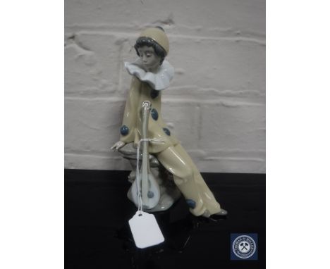 A Nao figure - Musical clown, height 20 cm.