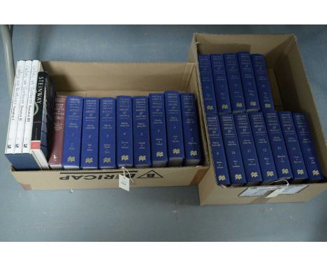 A selection of hardback books relating to music, titles including: The New Grove Dictionary of Music and Musicians, 20 vols; 