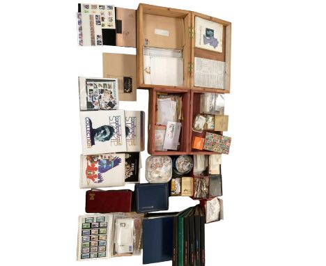A large collection of loose stamps and first day covers. Please see photos. 